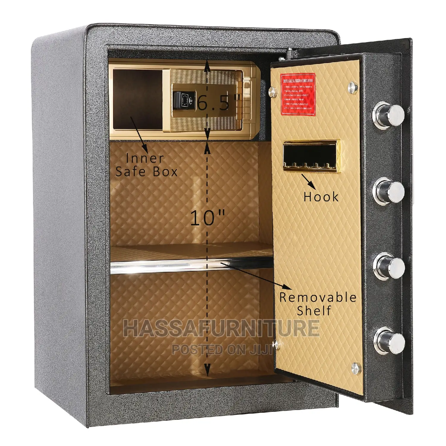 Digital Safe Box 120kgs