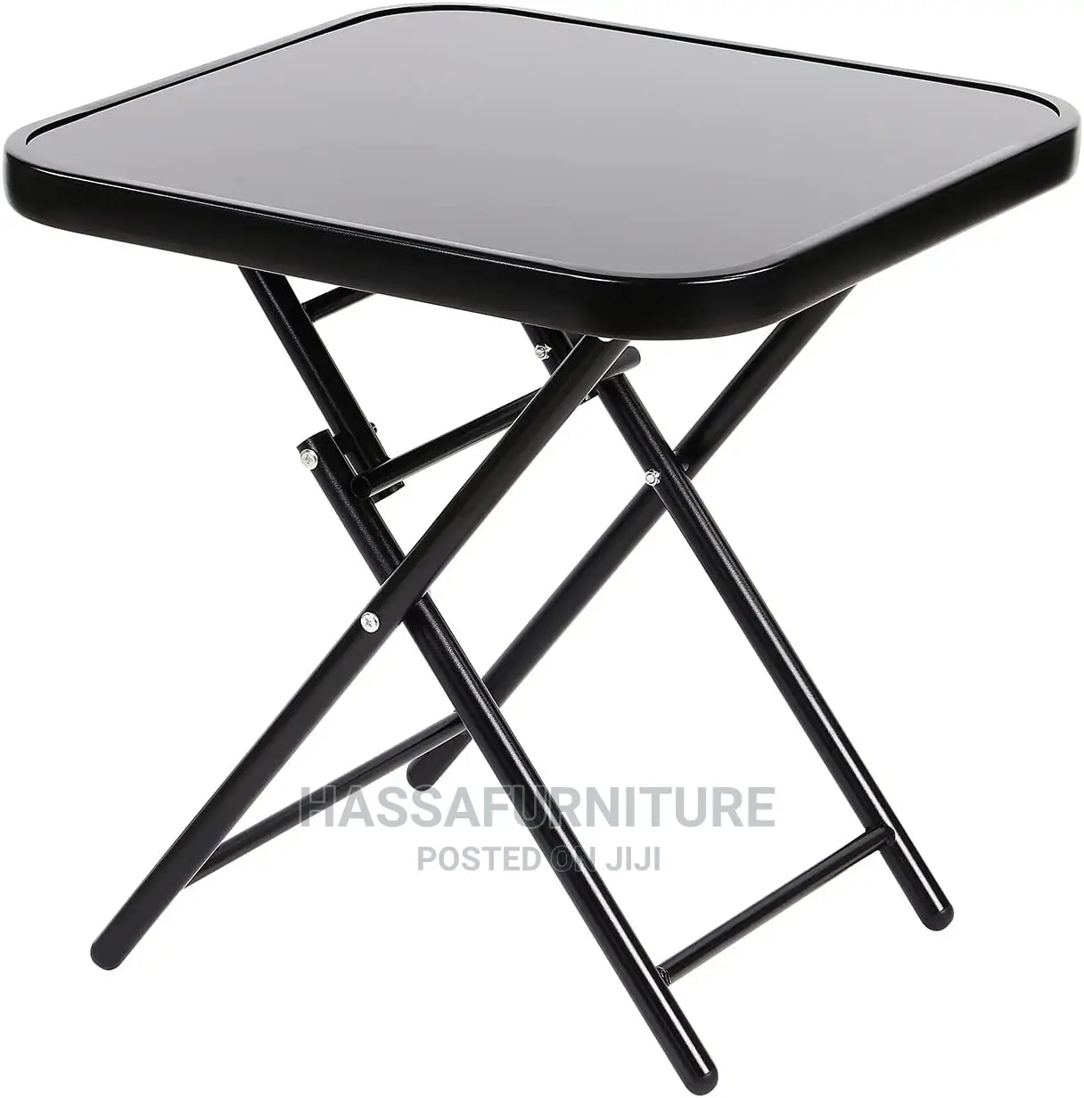 Foldable Balcony Glass Table