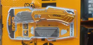 INGCO Original Utility Knife With 5 PCS Blade