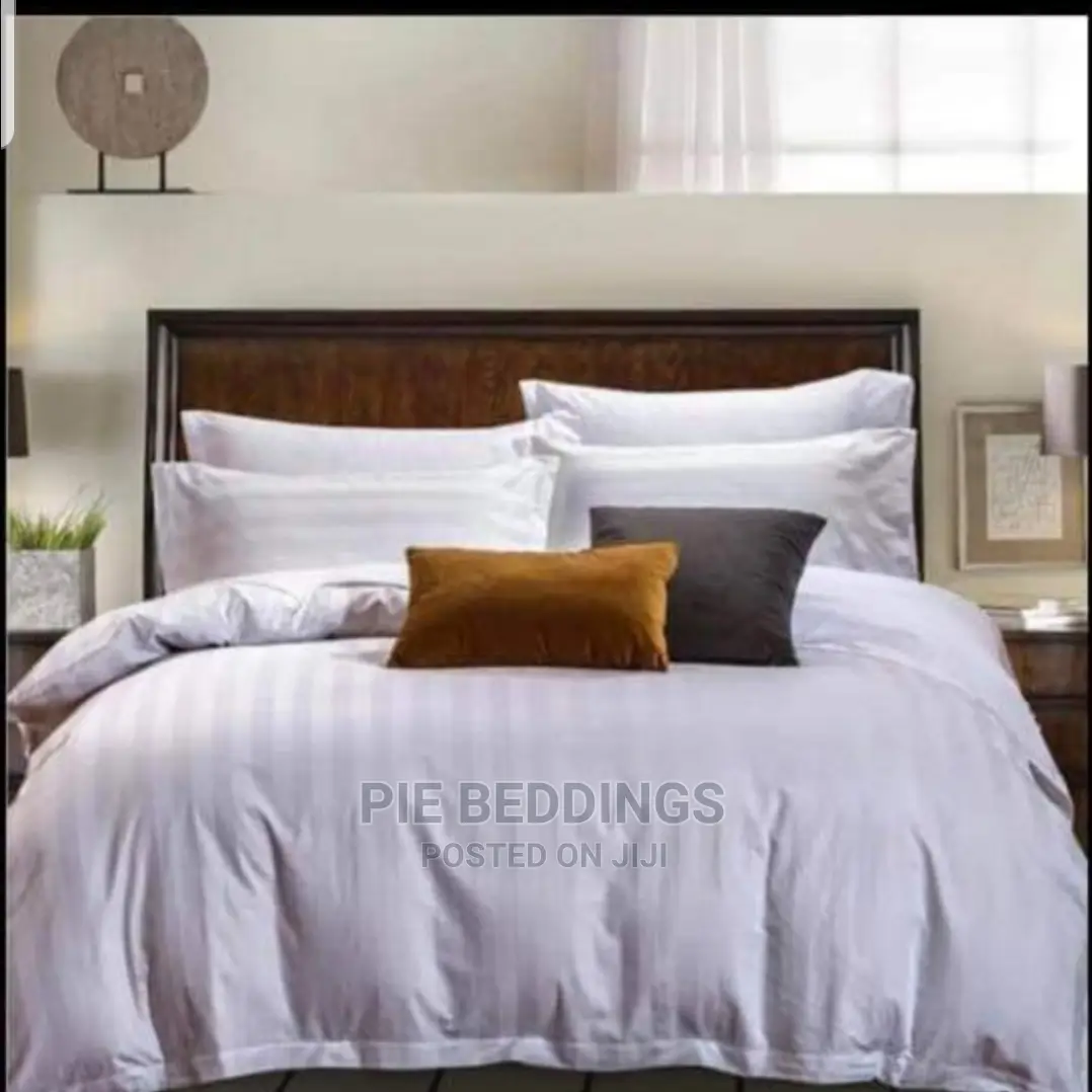 Plain White Bedsheets in Central Division Home Accessories, Pie Beddings Interiors Jiji.ug