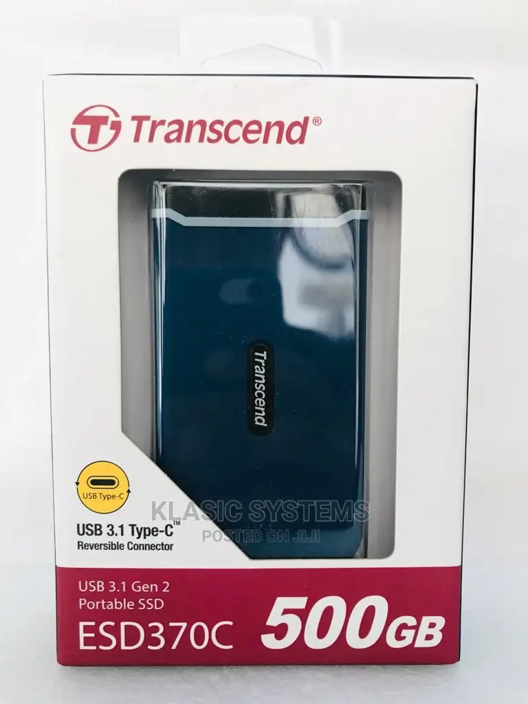 500GB Ssd External Hard Drive Transcend