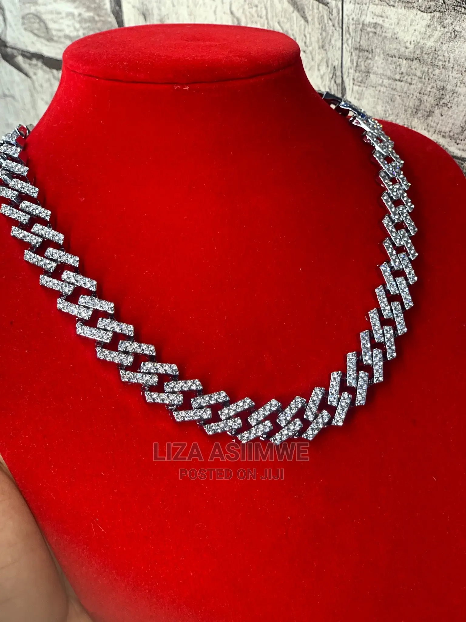 Iced Out Zigzag Chains Available