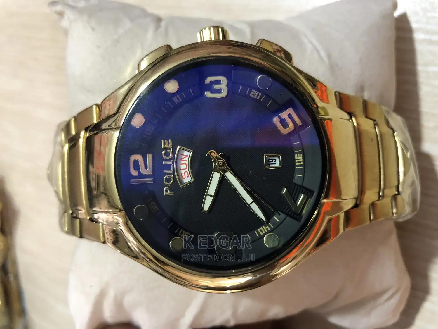 Golden Police Watches