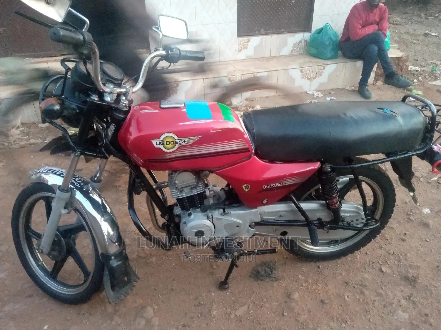 Bajaj Discover 100 2020 Red