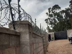 Electric Fence System With Razor