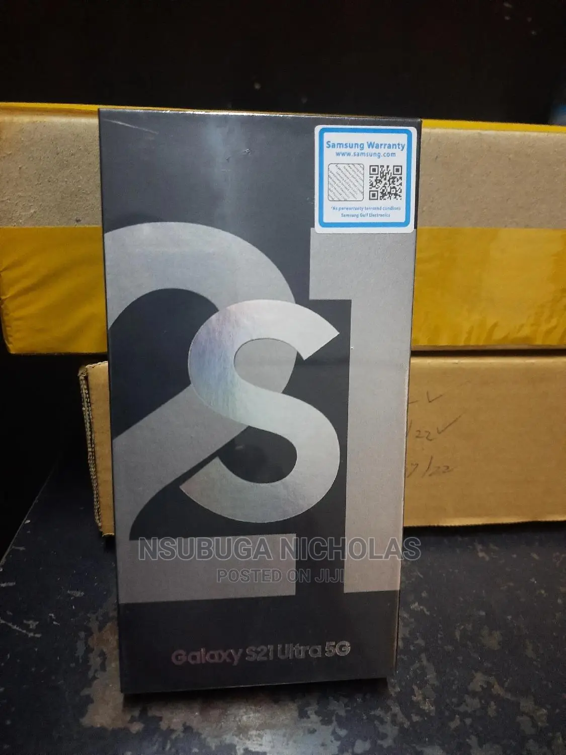 New Samsung Galaxy S21 Ultra 5G 128 GB Black