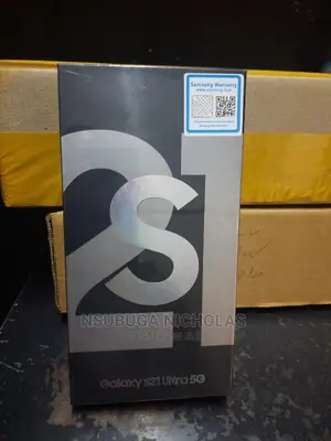 New Samsung Galaxy S21 Ultra 5G 128 GB Black