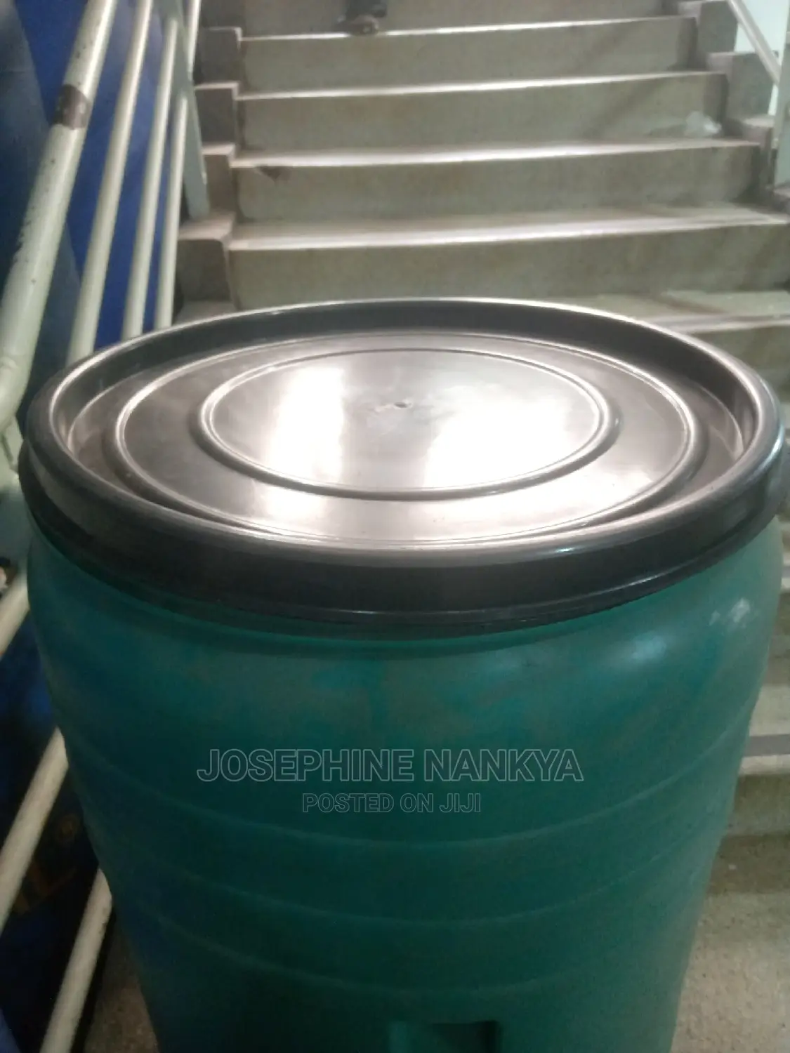 Water Drum 240litres ,Green Colour