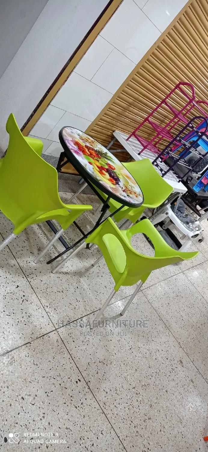 3seaters Glass Foldable Set