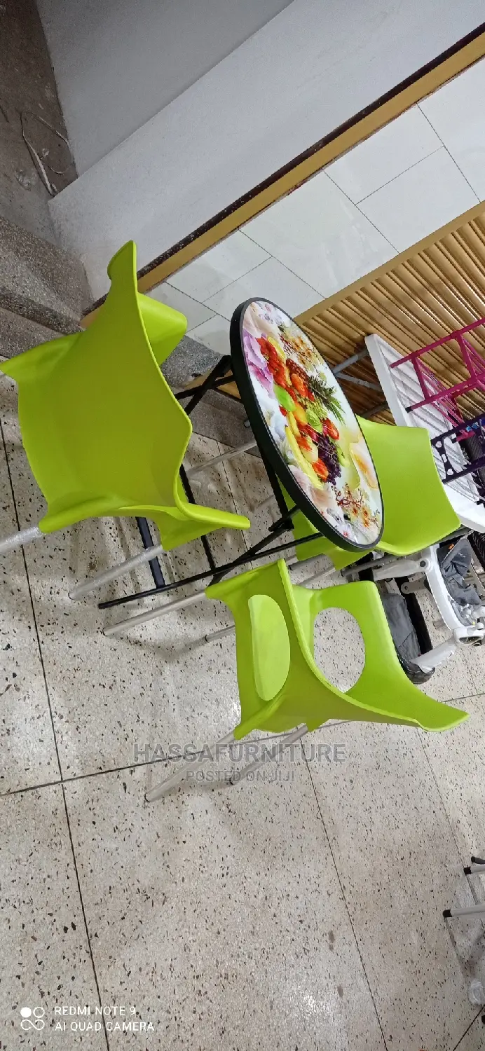 3seaters Glass Foldable Set