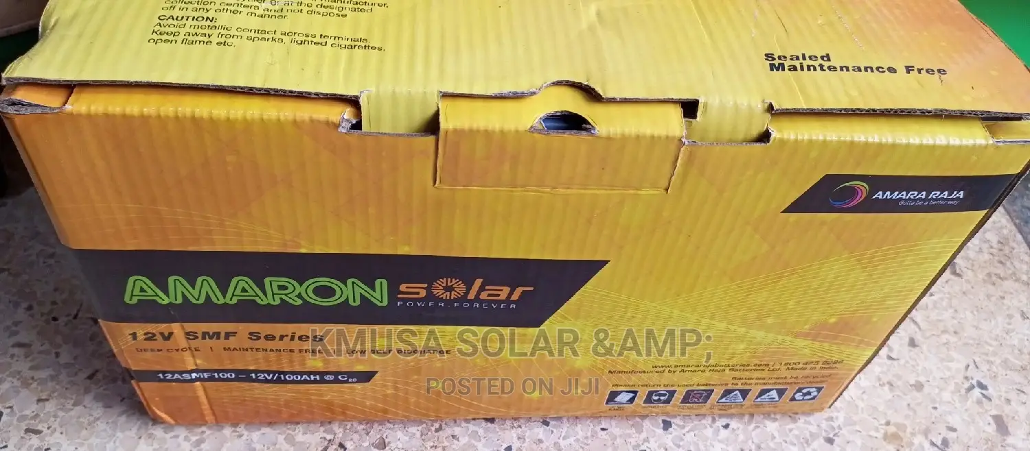 100ah Amaron Solar Battery