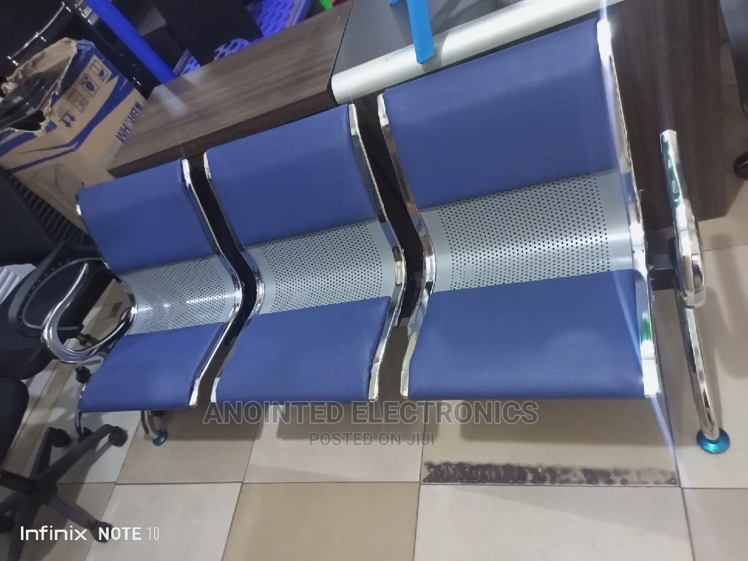 Waiting Chair Blue