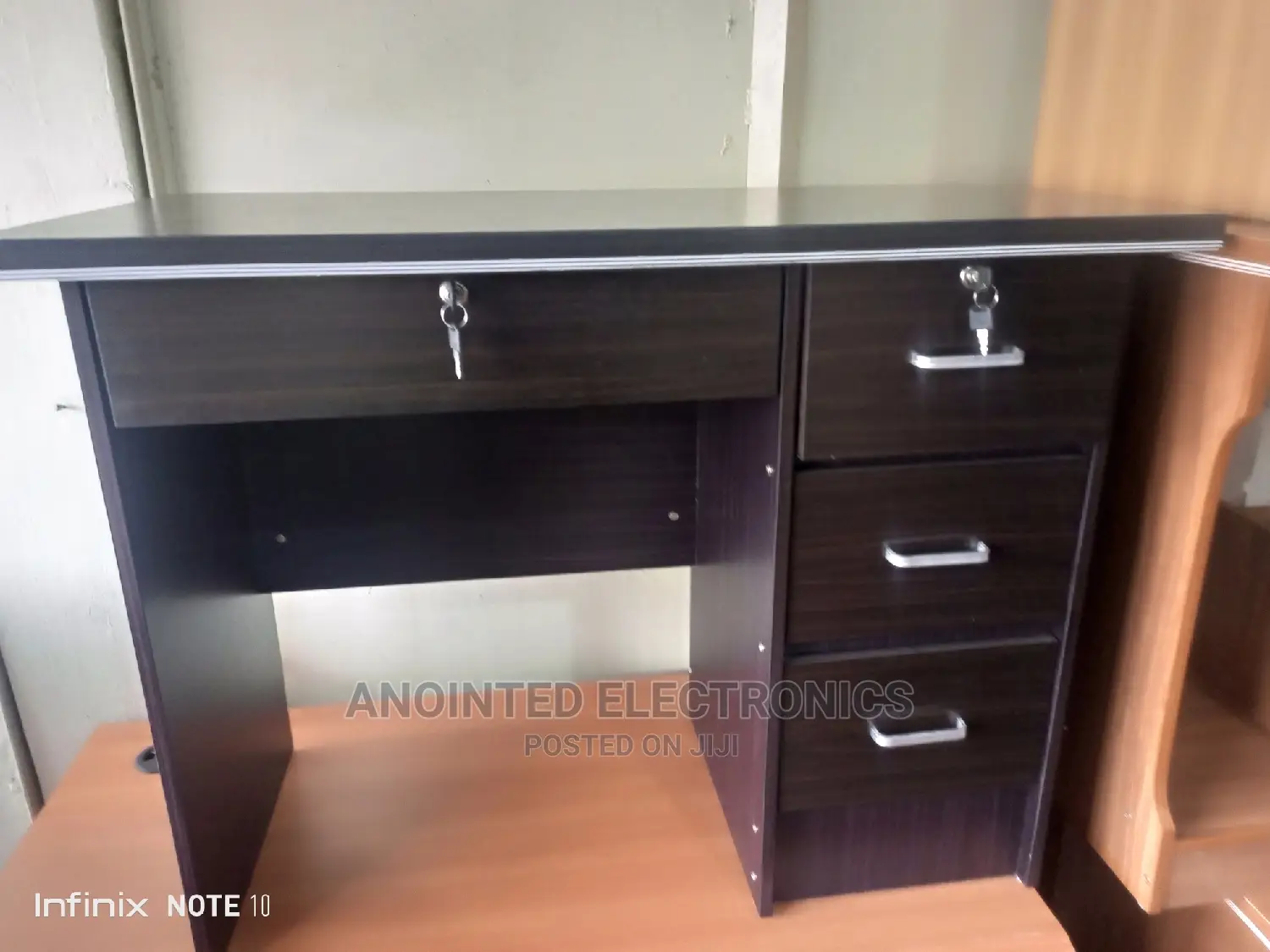Black Office Table