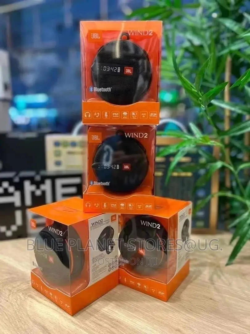 JBL WIND 2 Portable FM Radio/Bluetooth Speakers + Handle Bar