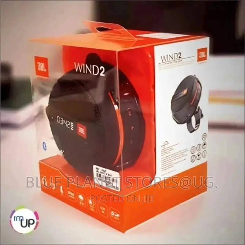 JBL WIND 2 Portable FM Radio/Bluetooth Speakers + Handle Bar