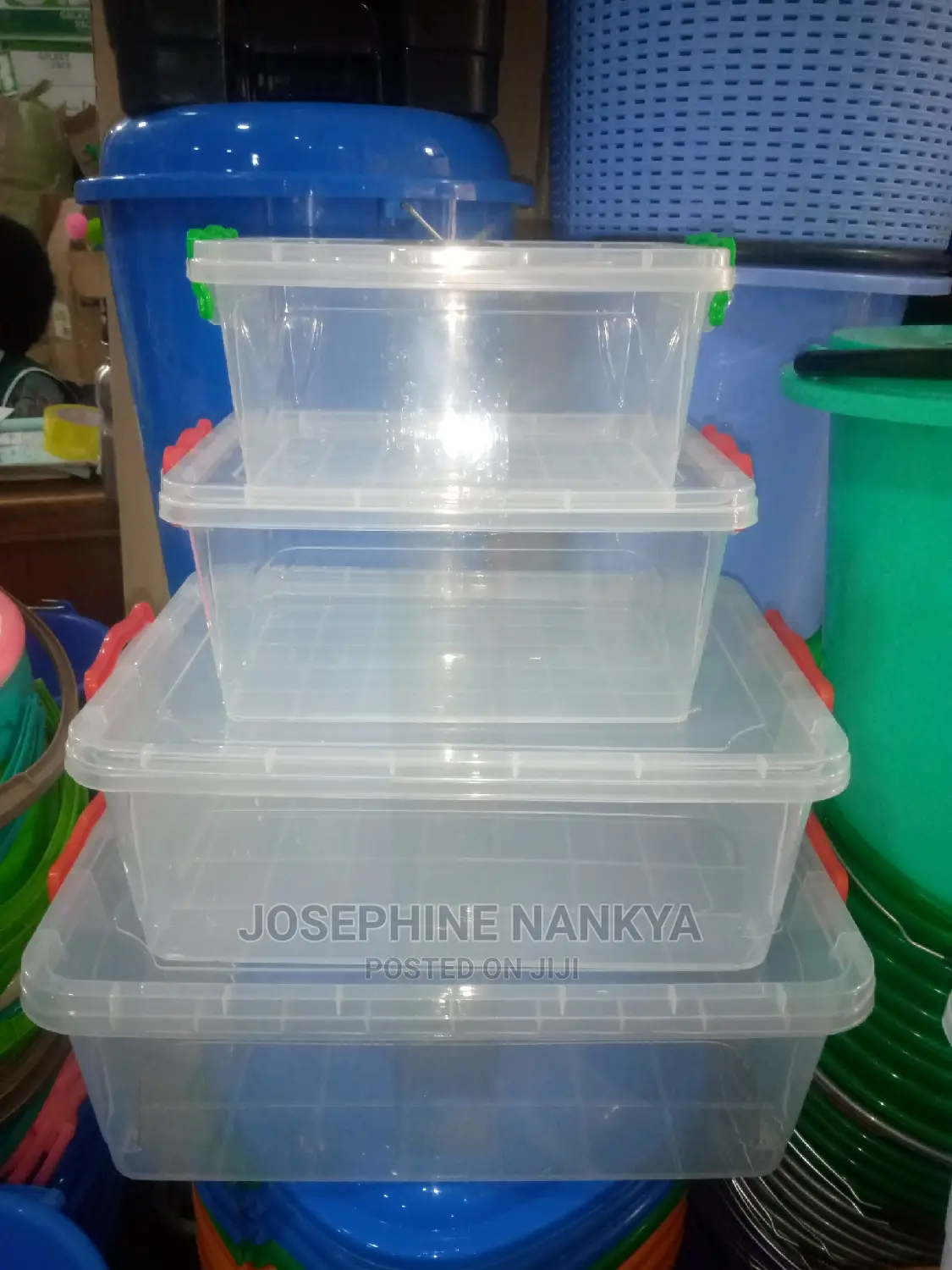 Home Storage Boxes, Clear
