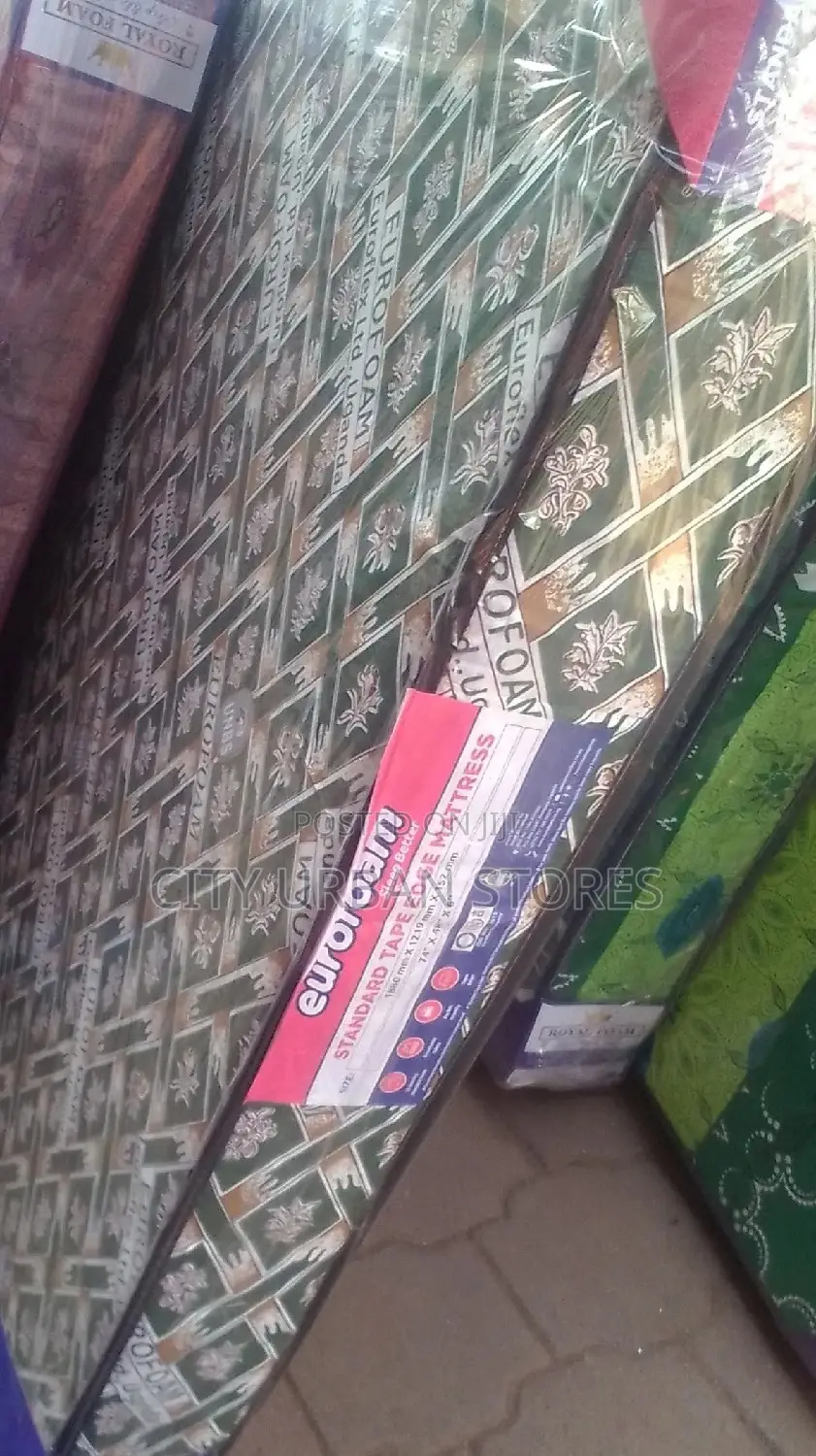 Euro Foam Tape Edge Mattress