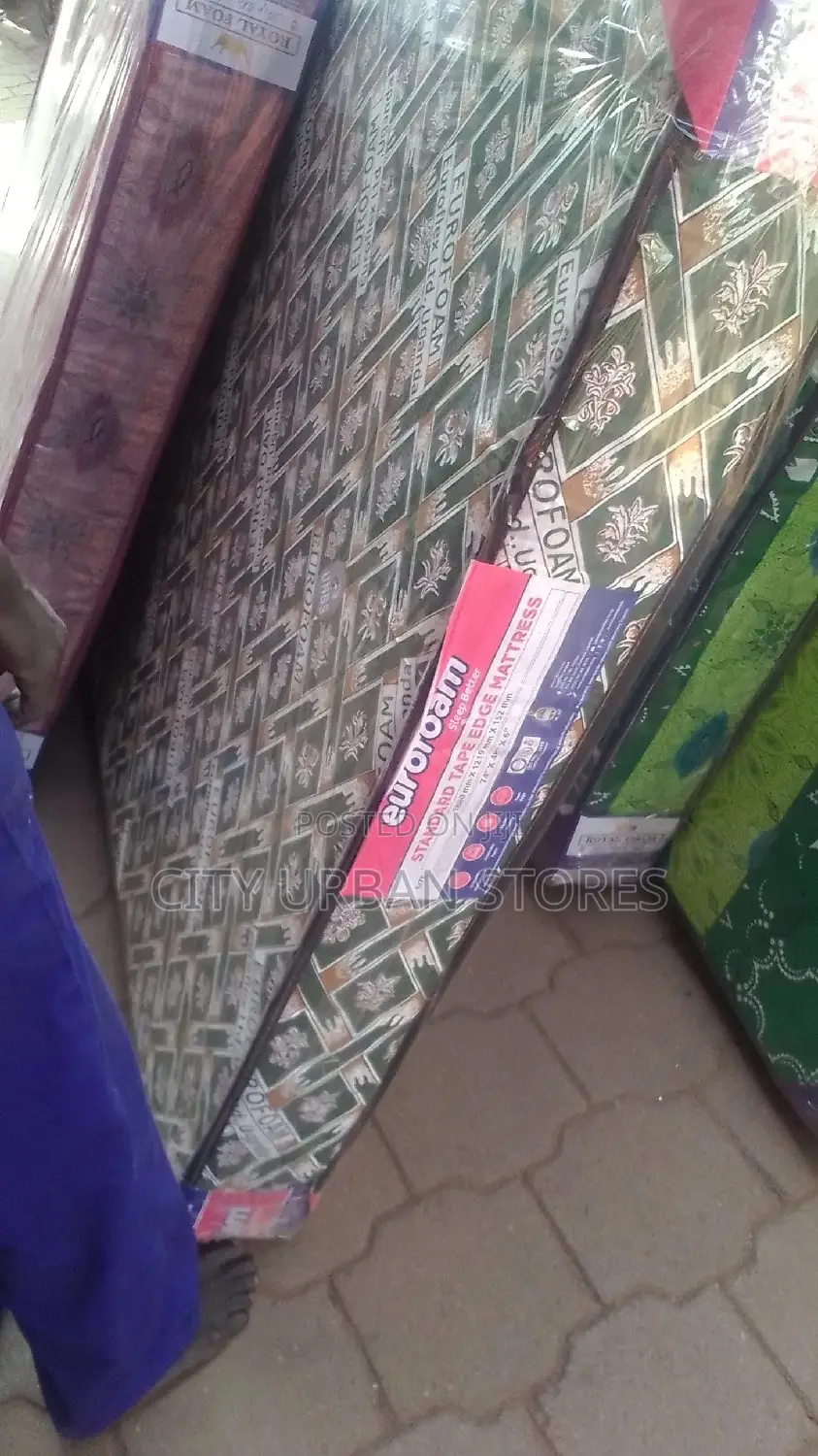 Euro Foam Tape Edge Mattress