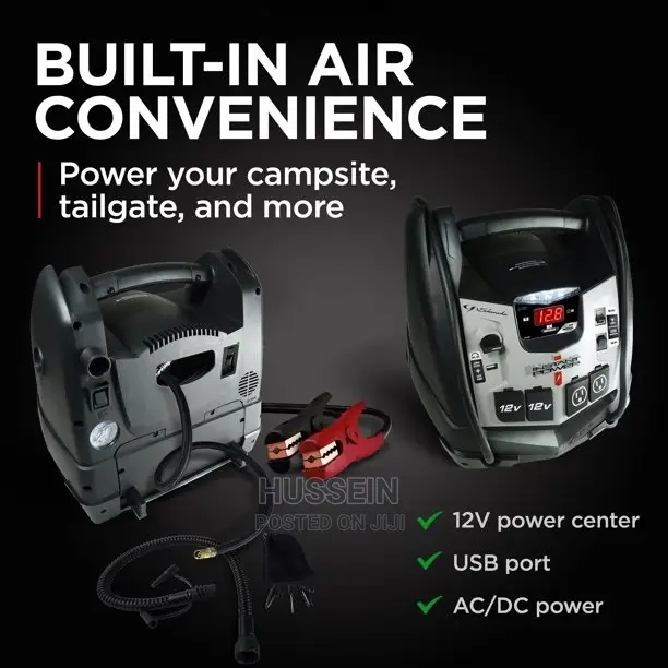 Rechargeable Jump Starter for Gas, Diesel Vehicles USA Use