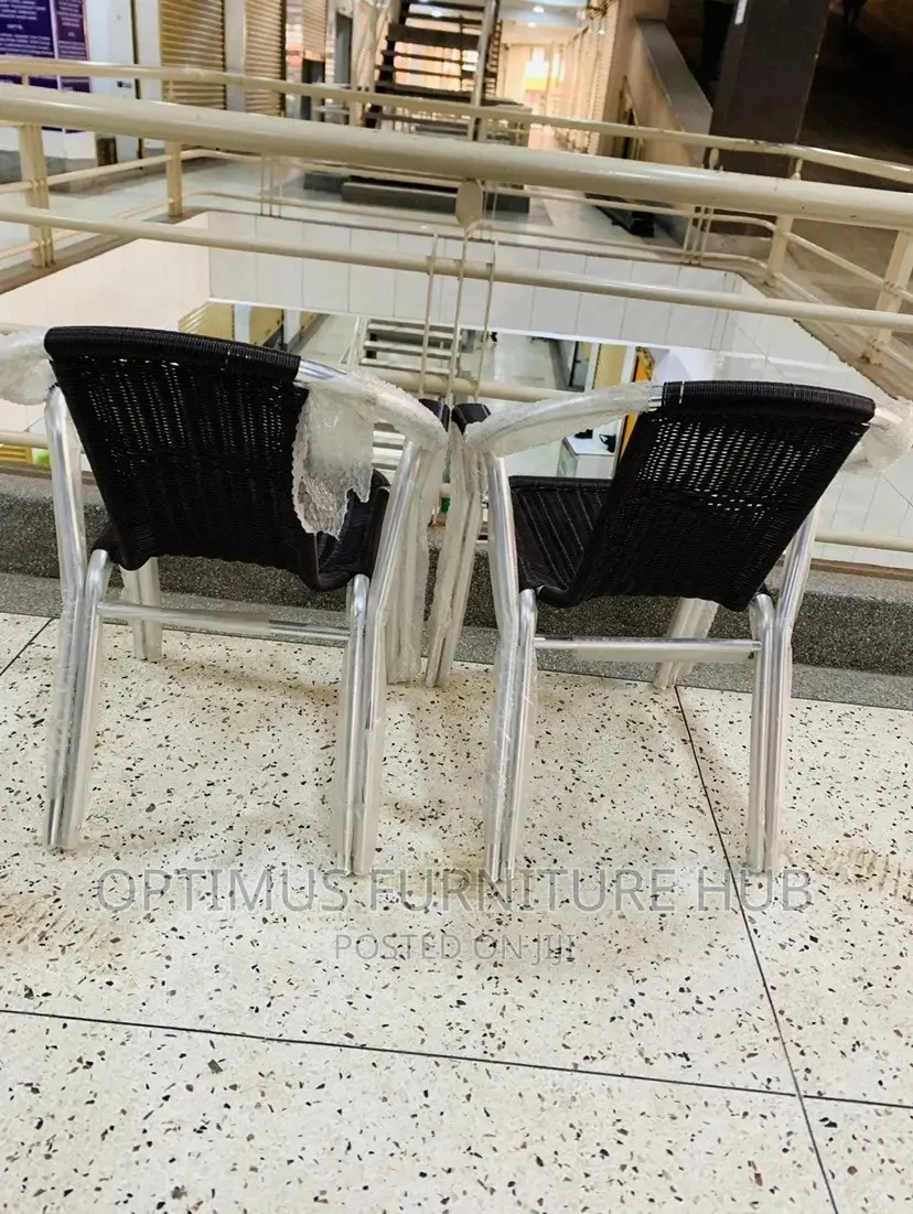 Metallic Knitted Chair