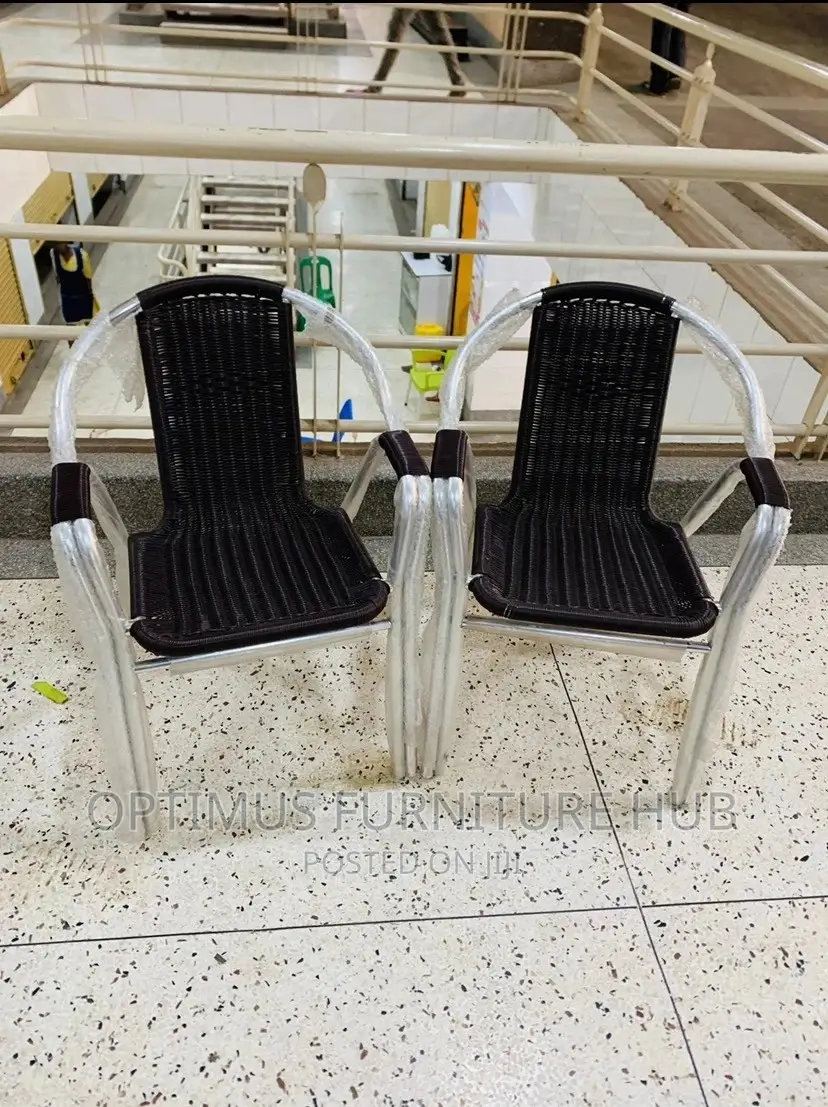 Metallic Knitted Chair