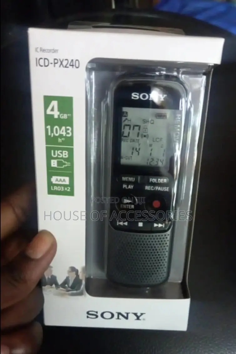 4gb Sony Px240 Voice Recorder