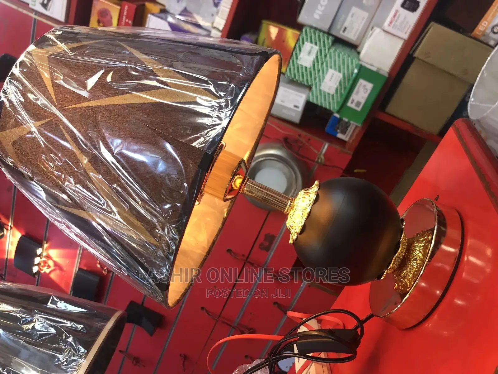 Cool Black Bedside Lamp