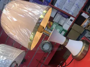 White Classy Bedside Lamp