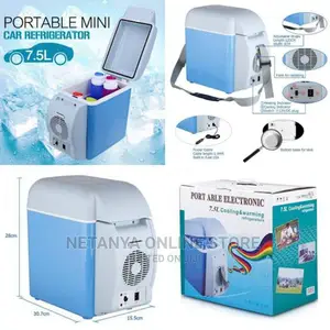 Photo - Portable 7.5l Car Refrigerator.