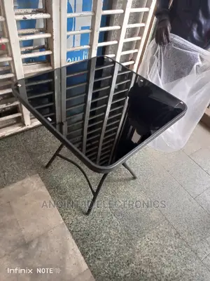 Foldable Glass Table