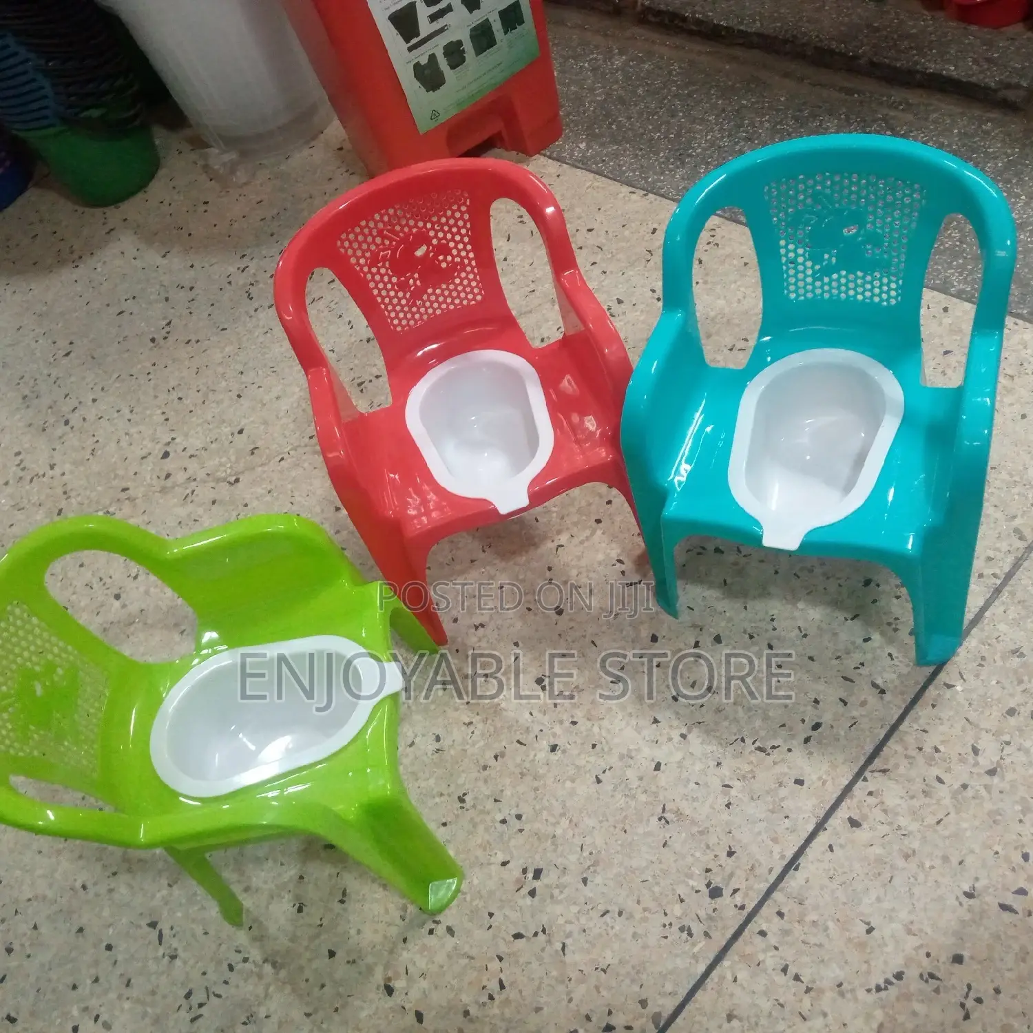 Plastic Durable Kids Potty Chair