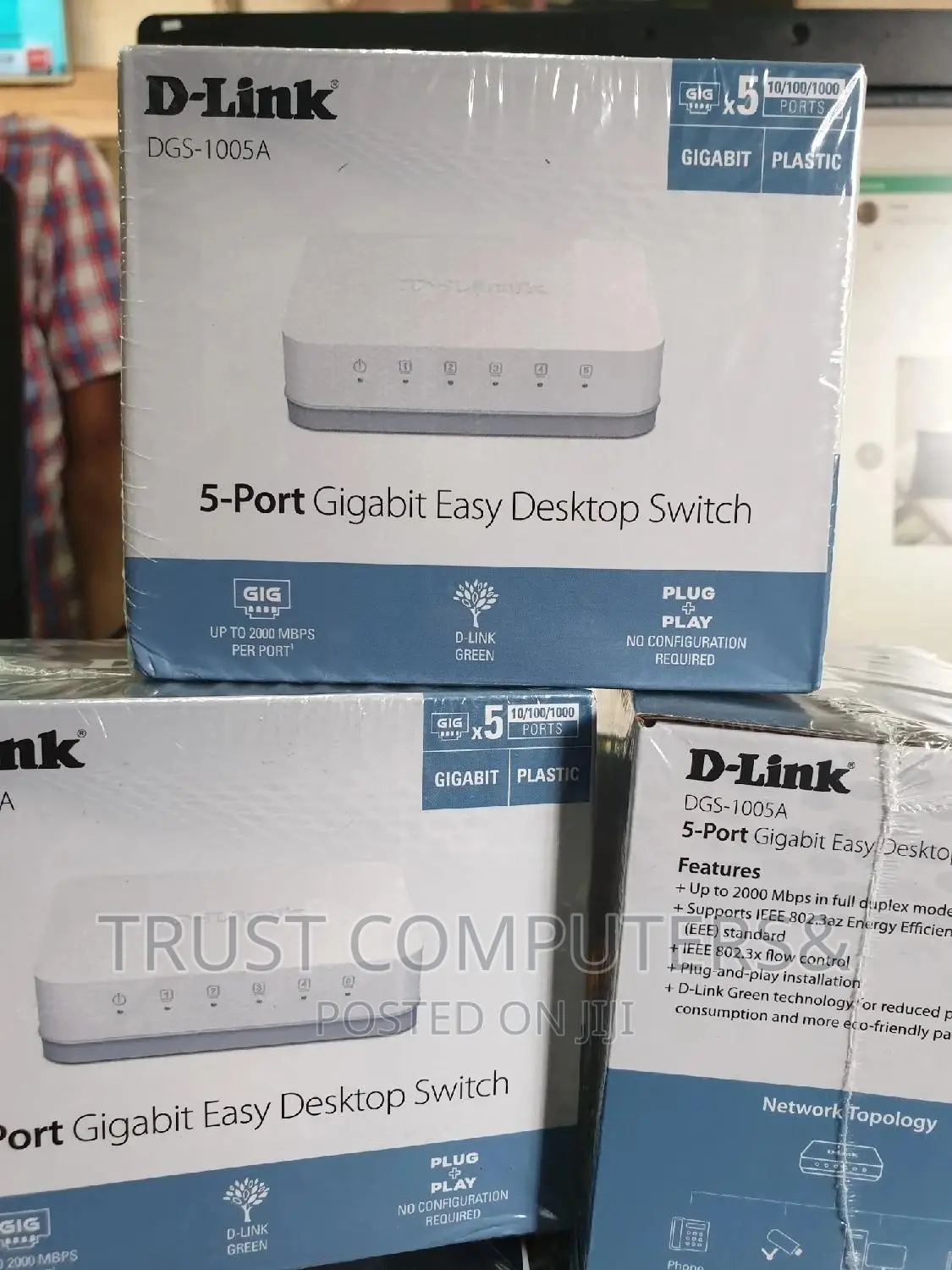 D-Link 5-Port Gigabit DGS-1005A