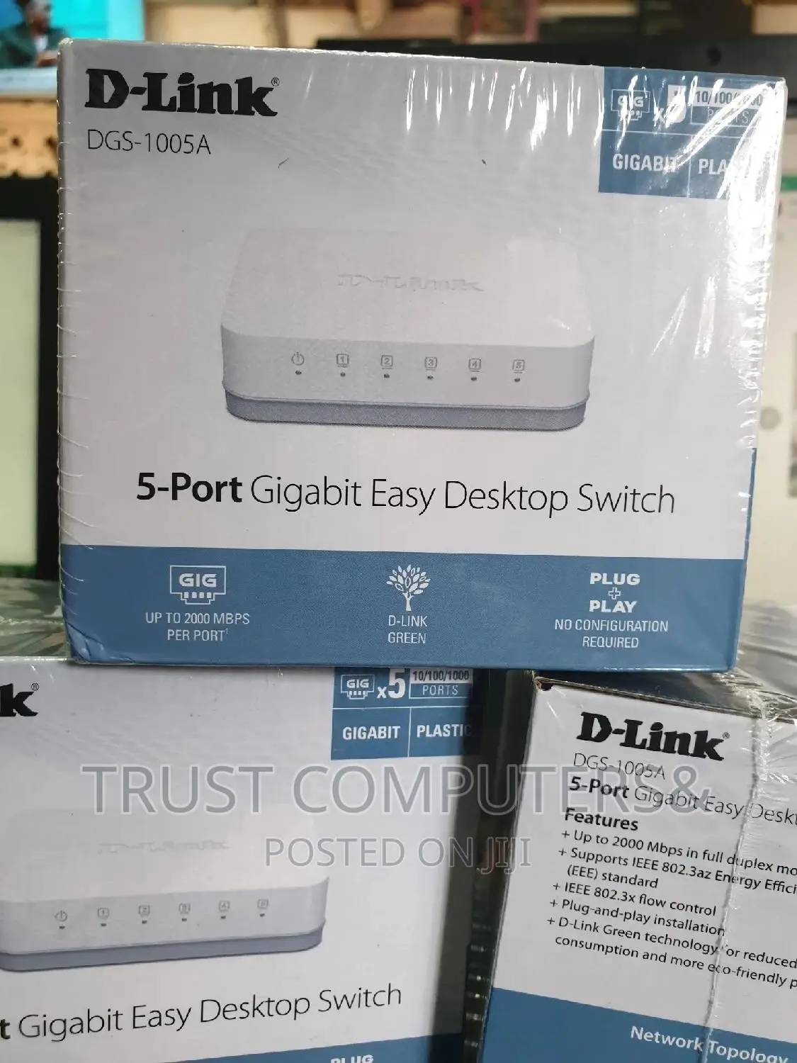 D-Link 5-Port Gigabit DGS-1005A