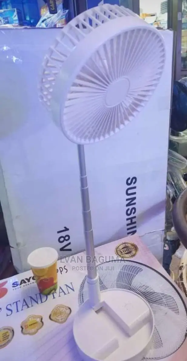 Mini Portable Stand Table / Desk Fan - Adjustable Height
