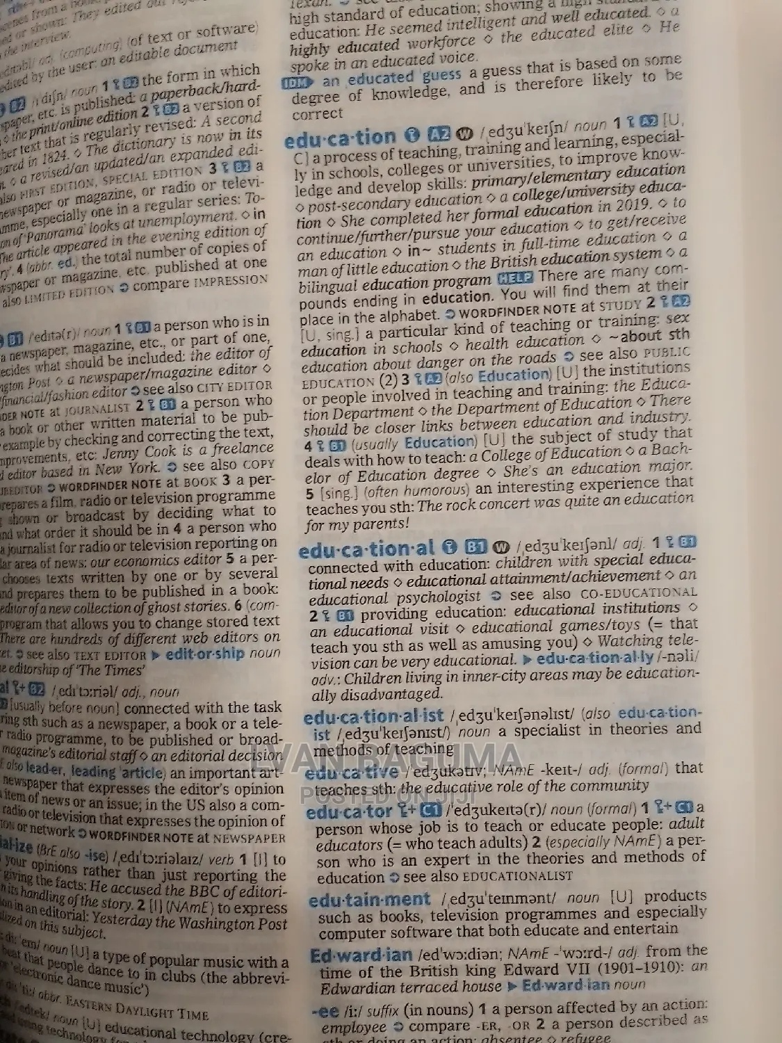 10th Edition Oxford Advanced Learner's Dictionary