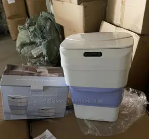 Smart Sensor ,Folding Trash Can.