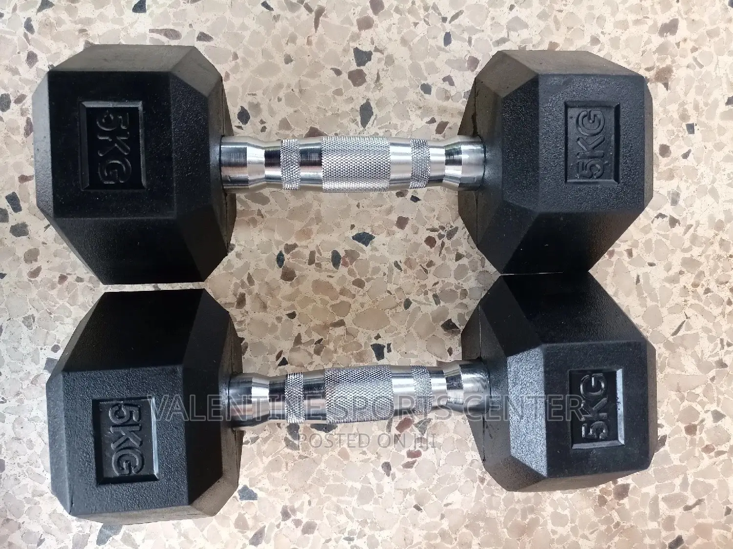 5kg Dumbbell Black Original Material