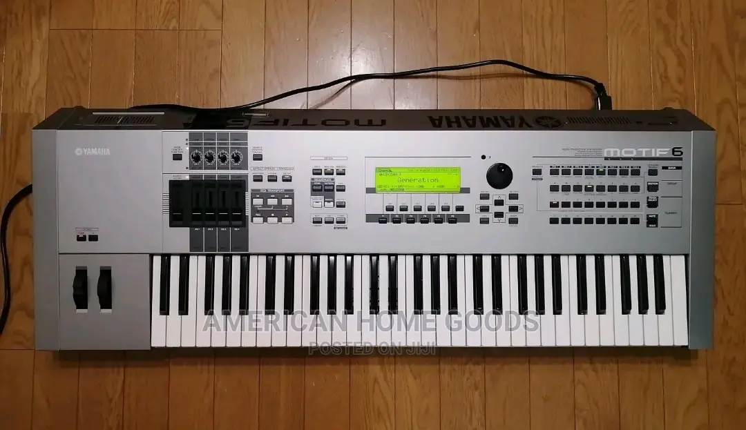 The Motif6 Yamaha Production Synthesizer Prof'nal Keyboard