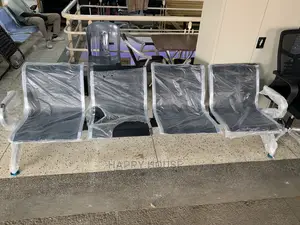 4 Seater Metallic Waiting Area Seat