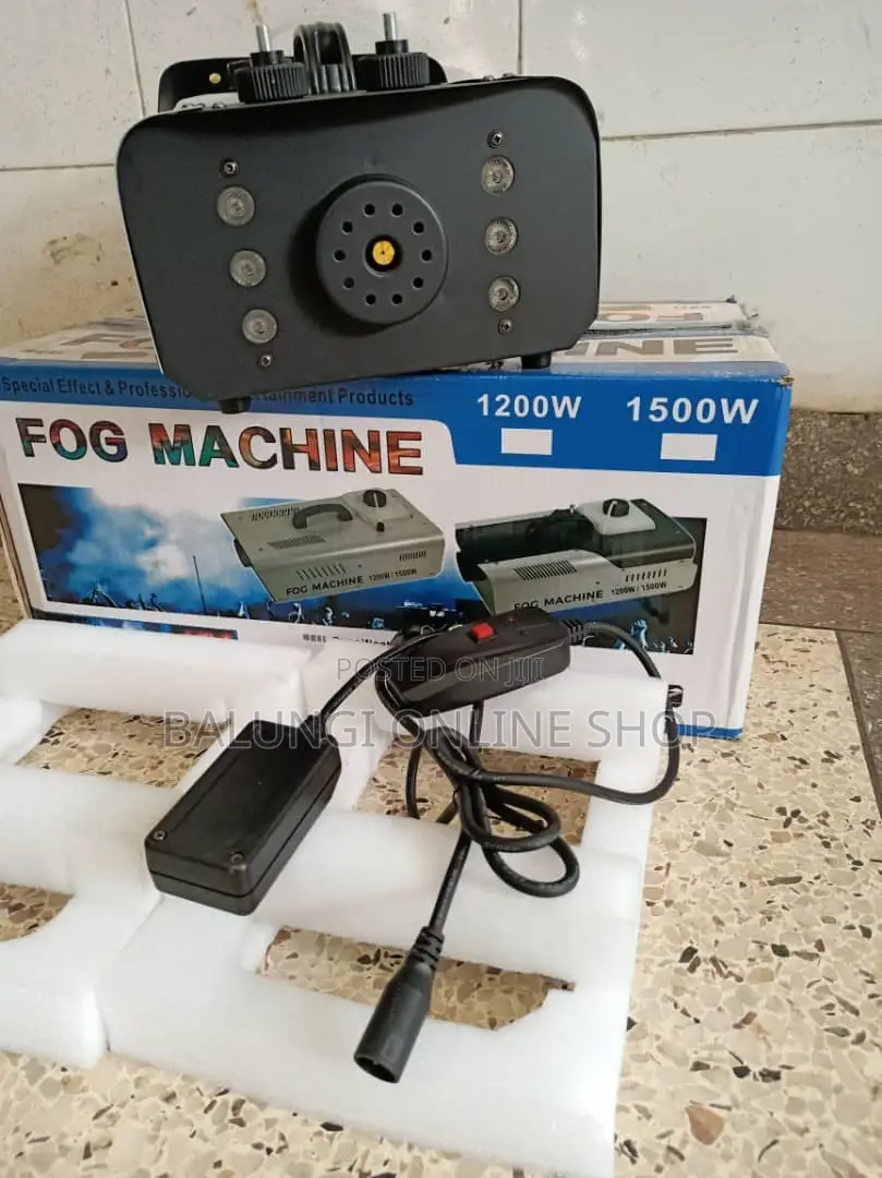 Fog Machine With Flashing Lights