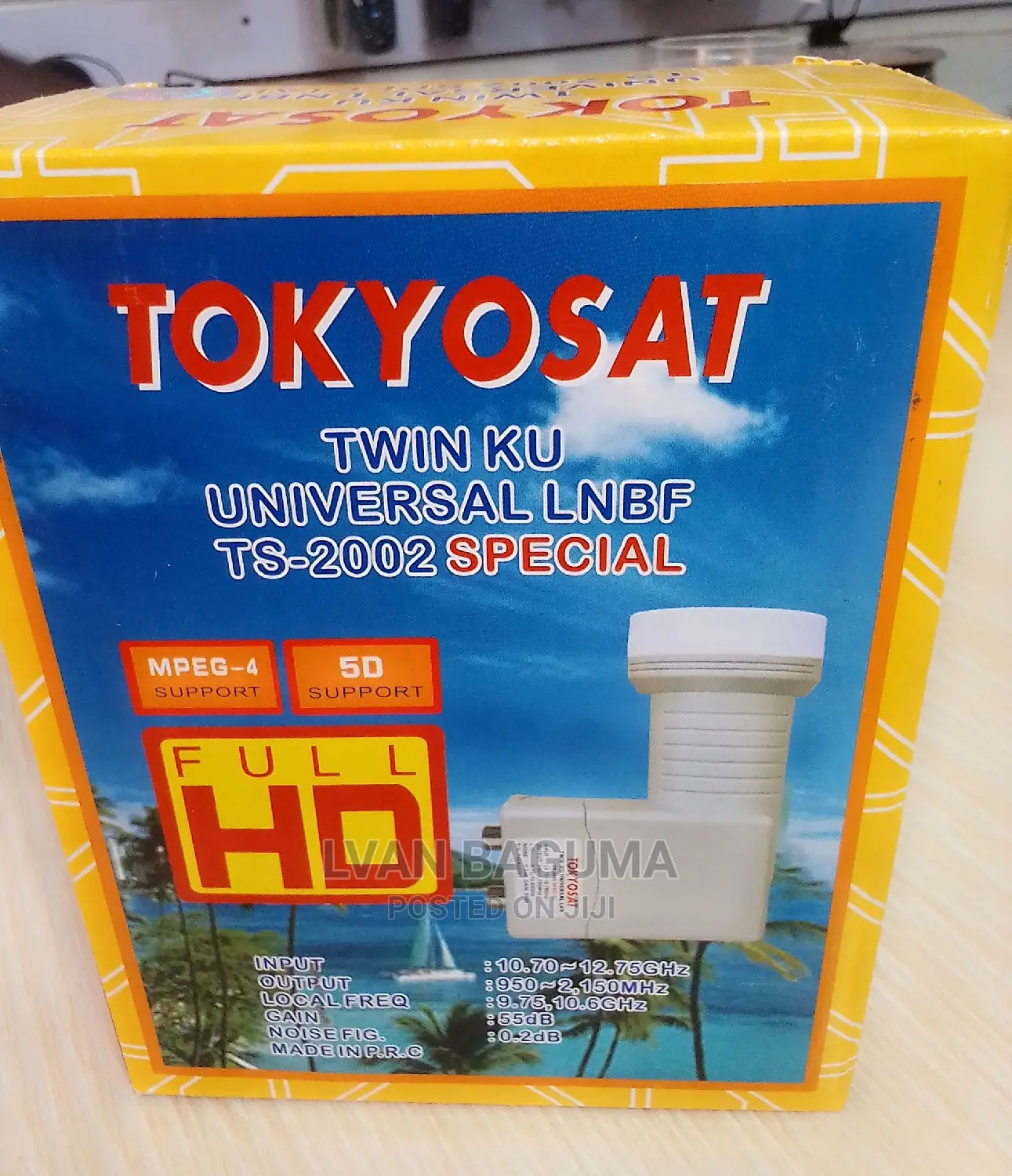 Tokyosat Twin Ku Universal LNBF