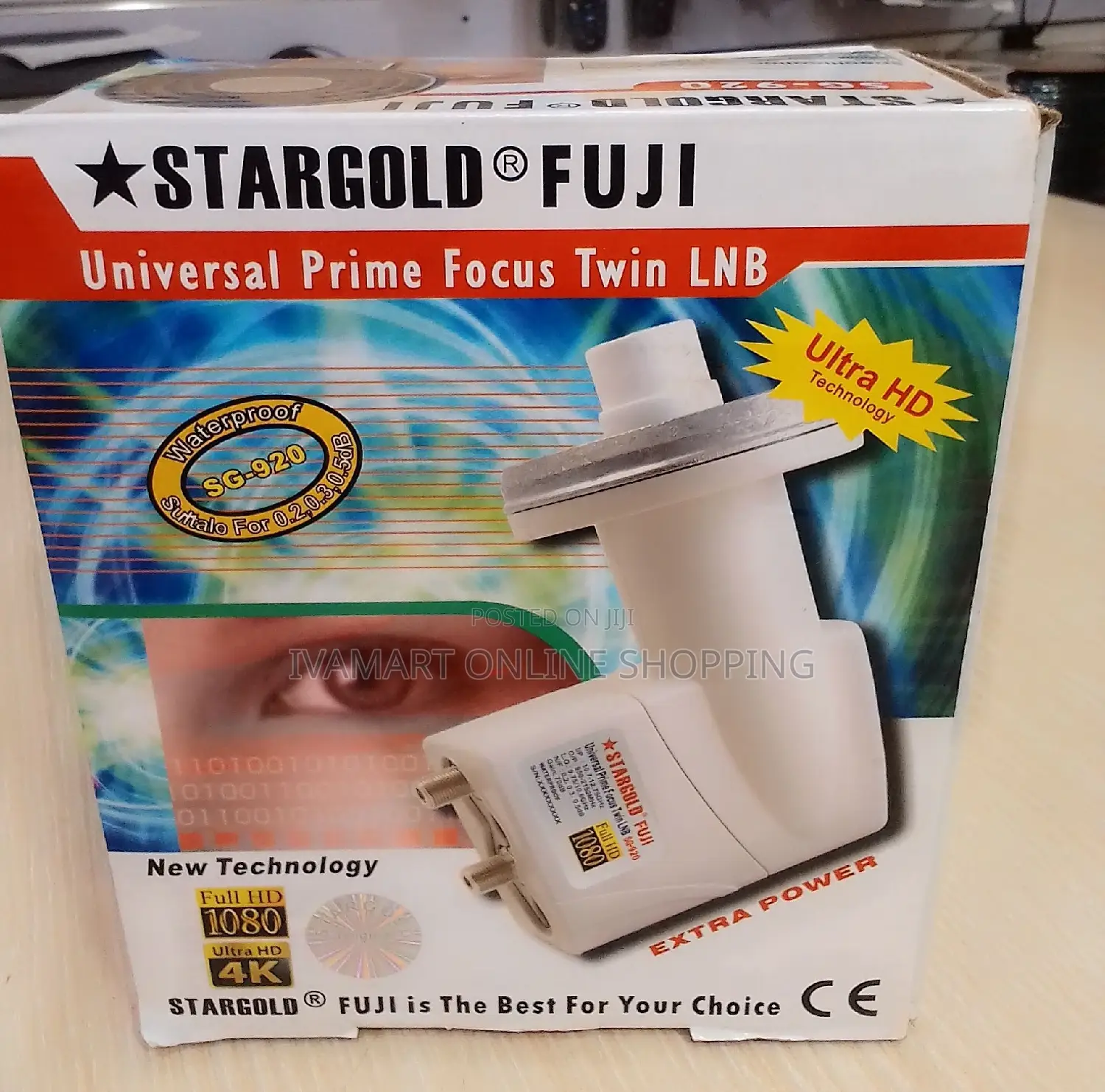 Star Gold Fuji Universal Prime Focus Twin LNB