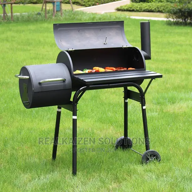 Outdoor BBQ Grill Charcoal Barbecue Pit Patio Cooker Smoker