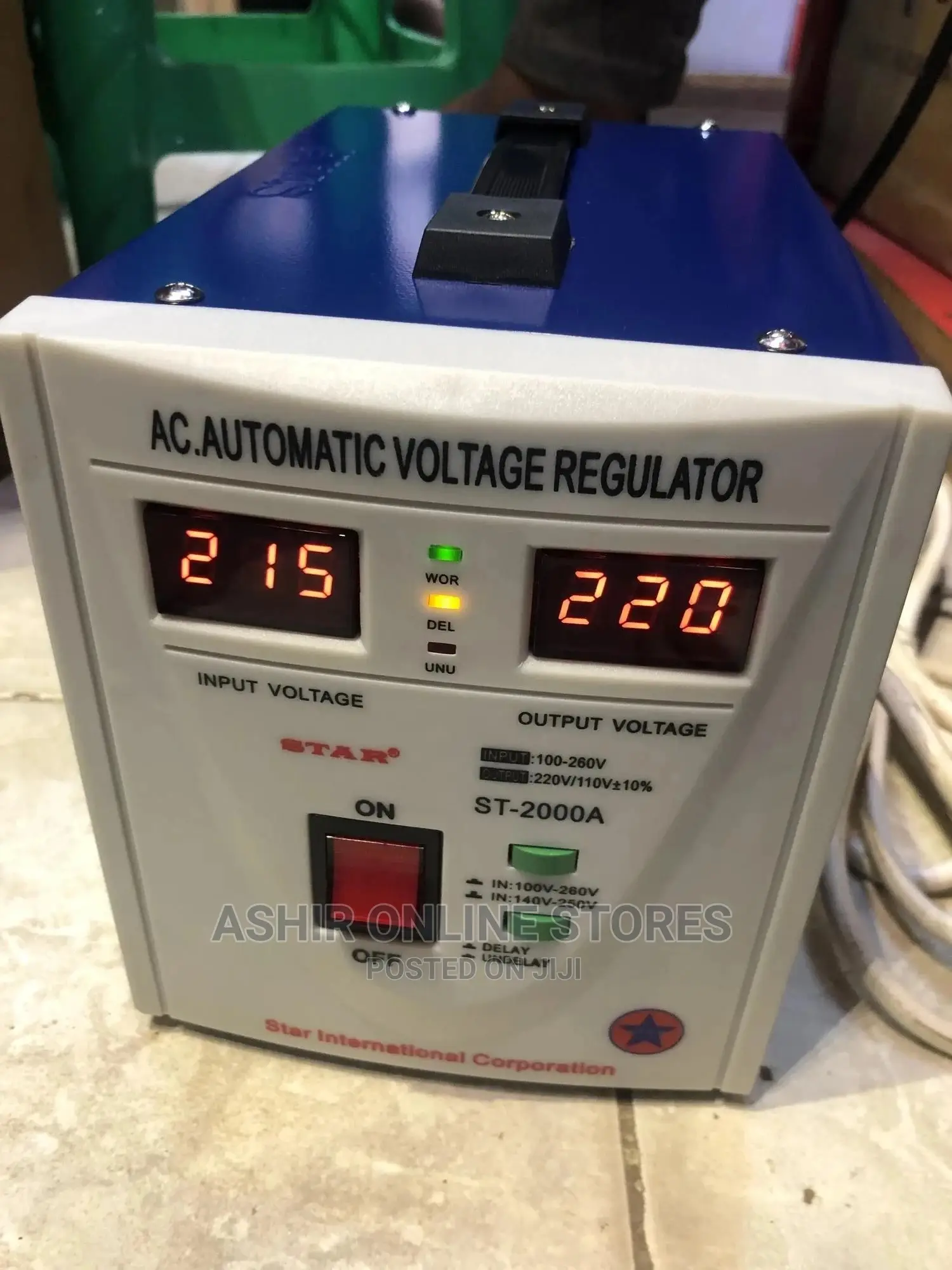 Automatic Voltage Regulator for 2000