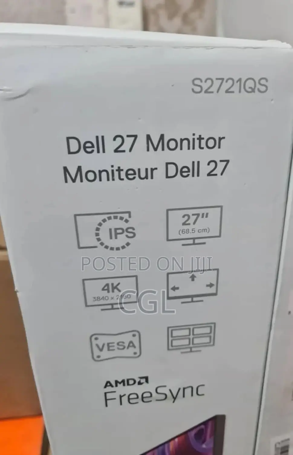 Dell 27inch 4k Monitor S2721qs