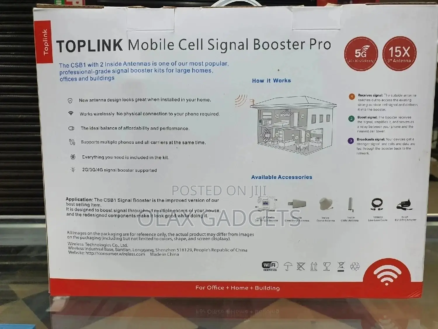 Mobile Cell Signal Booster Pro