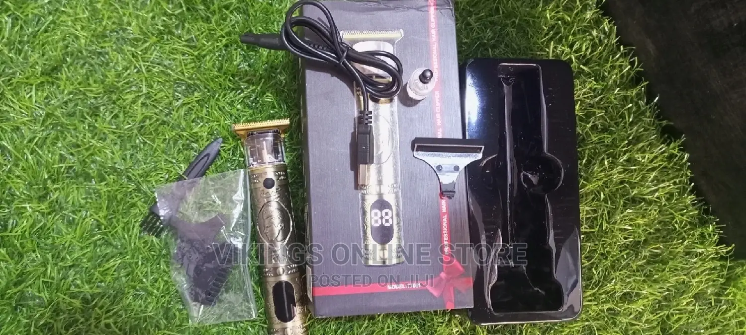 Golden Hair Trimmer Usb Charged.