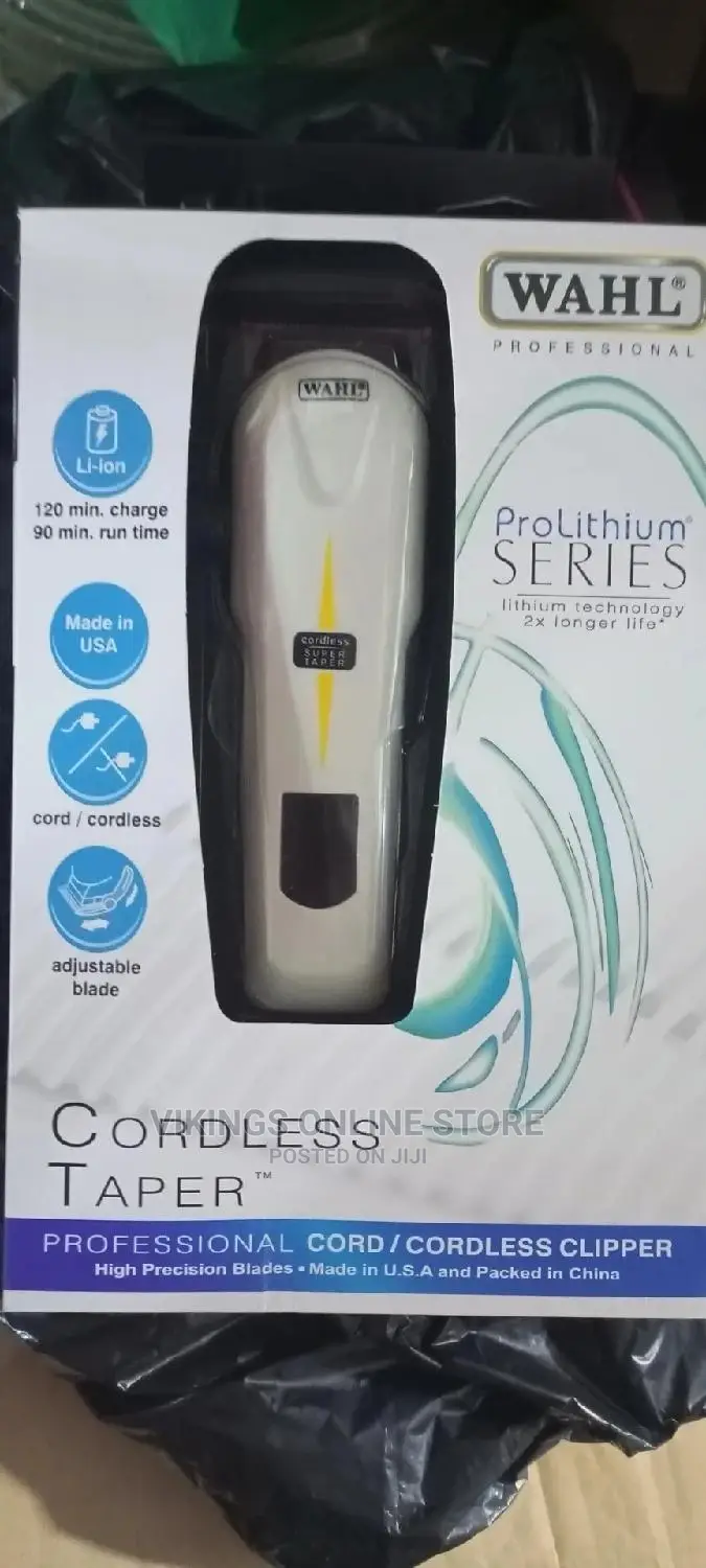 Wahl Professional Cordless Taper Clipper.