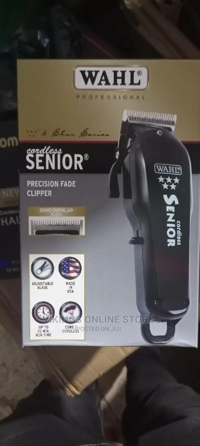 Wahl Cordless Senior Precision Fade Clipper.