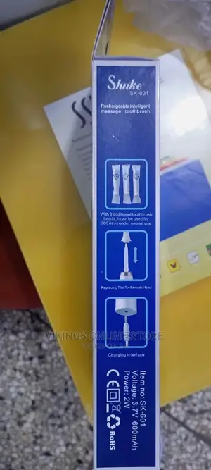 Electric Rechargeable Massage Toothbrush.